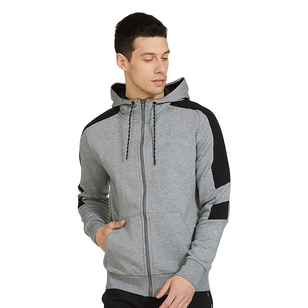 New Arrival Custom Wholesale Blank 300 Gsm Heavyweight 100% Cotton Fleece Pullover Men Hoodie In Bulk